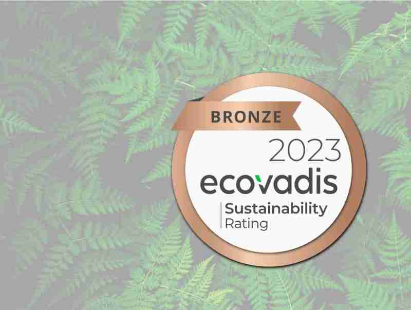 EcoVadis Bronze Medaille