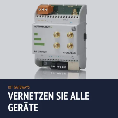 vernetzen Sie alle Geräte IoT Gateways